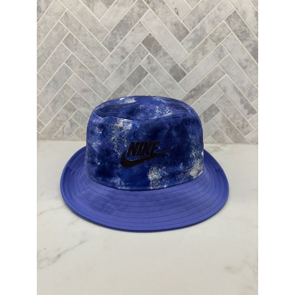 NWOT Nike Tie Dye Bucket Hat Indigo DH1095-500‎ Youth Kids Size M/L Medium